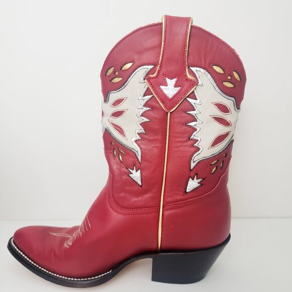 Fraulein Boot Company Thunderbird Cowboy Boots 9 - Picture 6 of 12